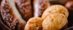 Close Up Of Fresh Bread At A Bakery