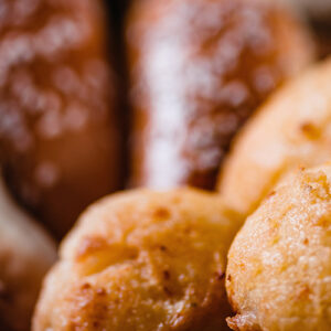Close Up Of Fresh Bread At A Bakery