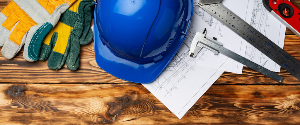 Construction Tools On A Table