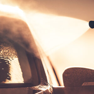 Power Washing A New Vehicle