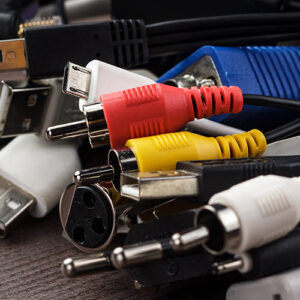 A Big Pile Of Cables