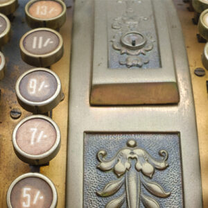 Antique Cash Register Close Up